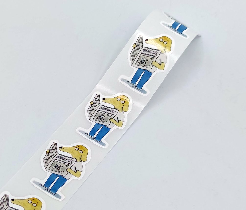 Autocollant-forme Autocollant-forme